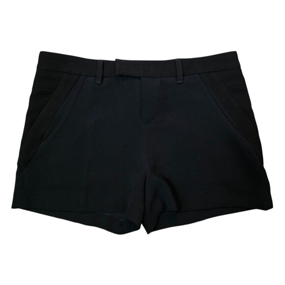 IRO NWT Black Flat Front Pocket Solid Shorts 10 / 42 - Picture 1 of 4
